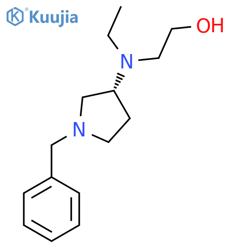 2-[((R)-1-Benzyl-pyrrolidin-3-yl)-ethyl-amino]-ethanol structure