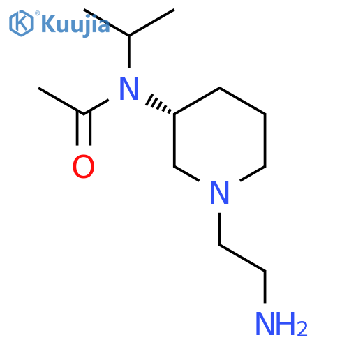N-[(R)-1-(2-Amino-ethyl)-piperidin-3-yl]-N-isopropyl-acetamide structure