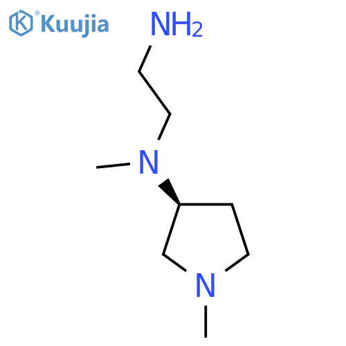 N*1*-Methyl-N*1*-((S)-1-methyl-pyrrolidin-3-yl)-ethane-1,2-diamine structure