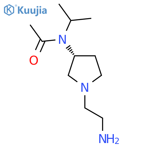 N-[(R)-1-(2-Amino-ethyl)-pyrrolidin-3-yl]-N-isopropyl-acetamide structure