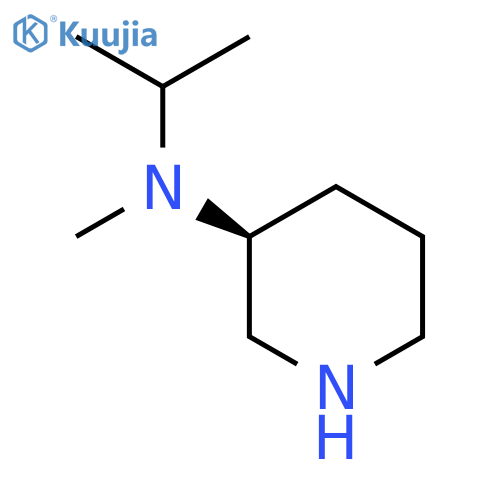 Isopropyl-methyl-(S)-piperidin-3-yl-amine structure