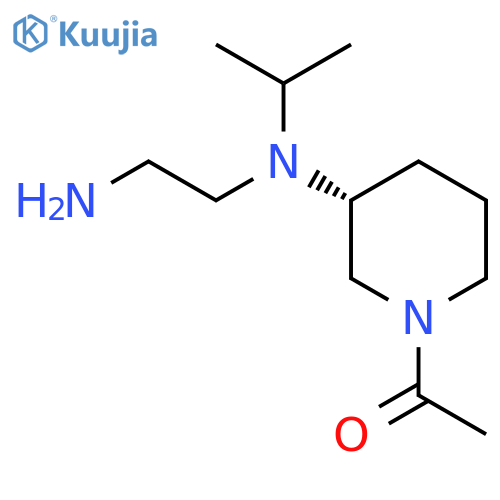 1-{(R)-3-[(2-Amino-ethyl)-isopropyl-amino]-piperidin-1-yl}-ethanone structure