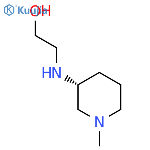 2-((R)-1-Methyl-piperidin-3-ylamino)-ethanol structure