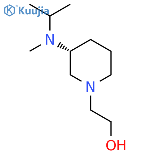 2-[(R)-3-(Isopropyl-methyl-amino)-piperidin-1-yl]-ethanol structure