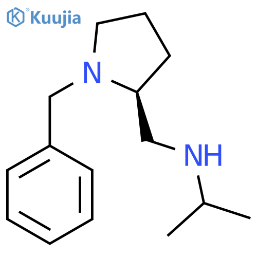 ((S)-1-Benzyl-pyrrolidin-2-ylmethyl)-isopropyl-amine structure