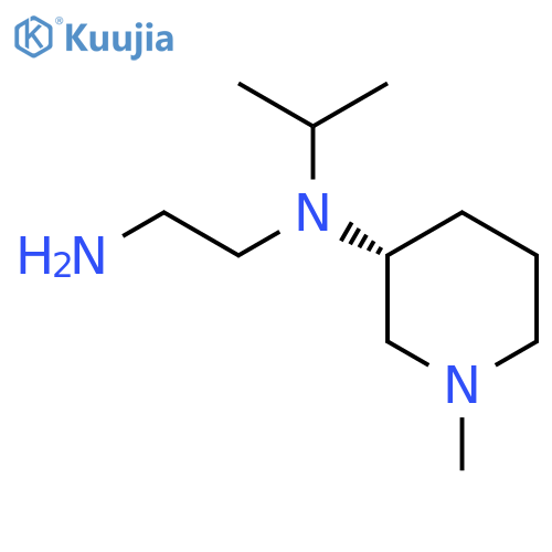 N*1*-Isopropyl-N*1*-((R)-1-methyl-piperidin-3-yl)-ethane-1,2-diamine structure
