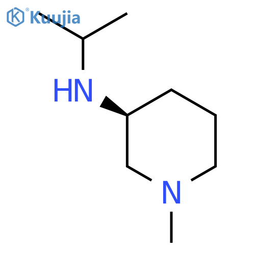 Isopropyl-((S)-1-methyl-piperidin-3-yl)-amine structure