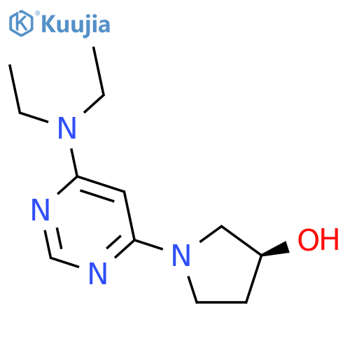 (S)-1-(6-(Diethylamino)pyrimidin-4-yl)pyrrolidin-3-ol structure
