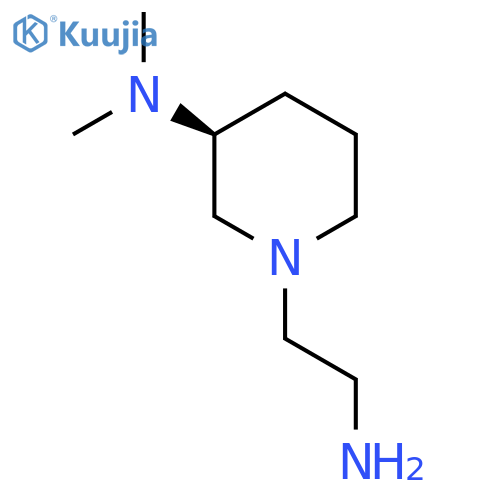 [(S)-1-(2-Amino-ethyl)-piperidin-3-yl]-dimethyl-amine structure