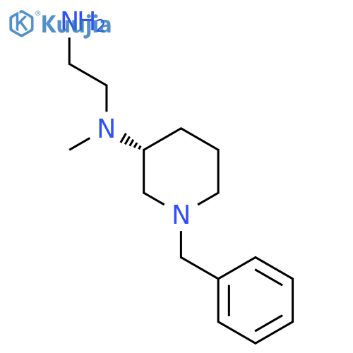 N*1*-((R)-1-Benzyl-piperidin-3-yl)-N*1*-methyl-ethane-1,2-diamine structure