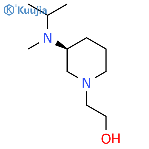 2-[(S)-3-(Isopropyl-methyl-amino)-piperidin-1-yl]-ethanol structure
