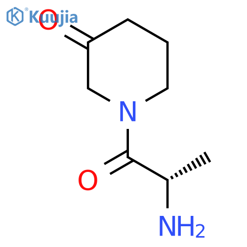 1-((S)-2-Amino-propionyl)-piperidin-3-one structure