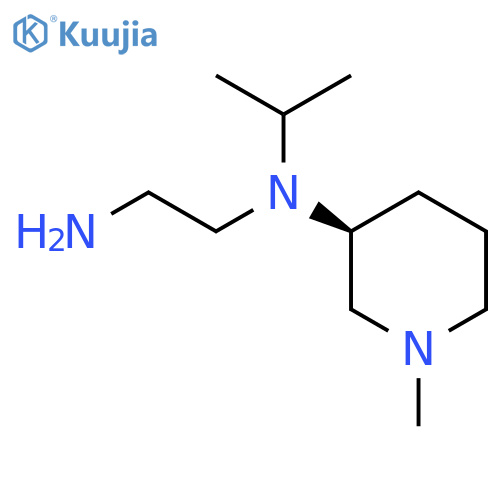 N*1*-Isopropyl-N*1*-((S)-1-methyl-piperidin-3-yl)-ethane-1,2-diamine structure