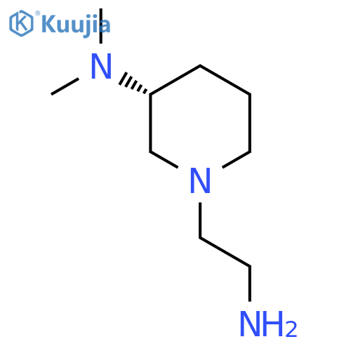 [(R)-1-(2-Amino-ethyl)-piperidin-3-yl]-dimethyl-amine structure