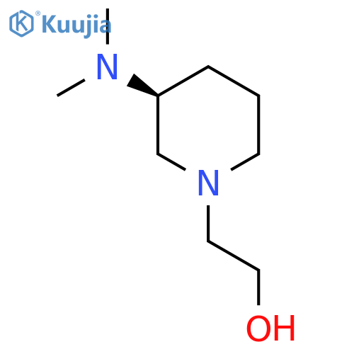 2-((S)-3-Dimethylamino-piperidin-1-yl)-ethanol structure