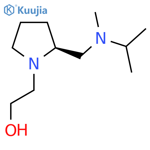 2-{(S)-2-[(Isopropyl-methyl-amino)-methyl]-pyrrolidin-1-yl}-ethanol structure