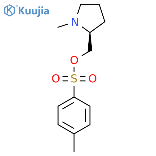 (2S)-1-methylpyrrolidin-2-ylmethyl 4-methylbenzene-1-sulfonate structure