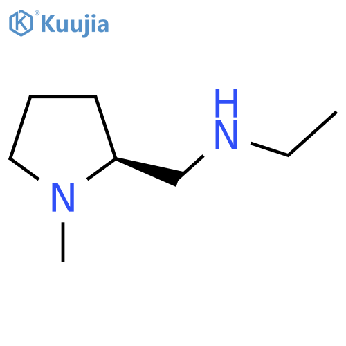 Ethyl-((S)-1-methyl-pyrrolidin-2-ylmethyl)-amine structure