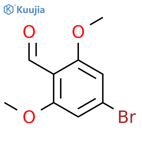 4-Bromo-2,6-dimethoxybenzaldehyde structure