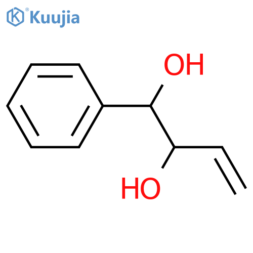 3-Butene-1,2-diol, 1-phenyl-, (1S,2R)- structure