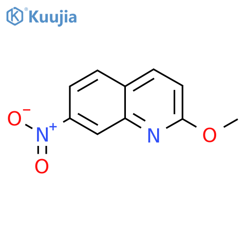 2-Methoxy-7-nitroquinoline structure