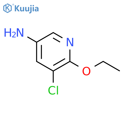 5-Chloro-6-ethoxypyridin-3-amine structure