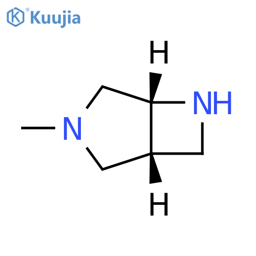 3-Methyl-3,6-diaza-bicyclo[3.2.0]heptane structure