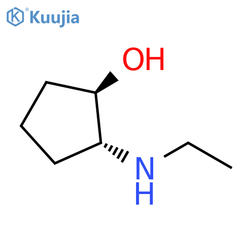 (1R,2R)-2-(Ethylamino)cyclopentan-1-ol structure