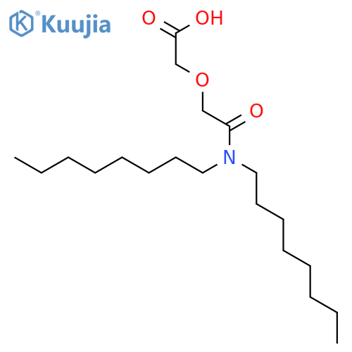 2-2-(Dioctylamino)-2-oxoethoxyacetic Acid structure