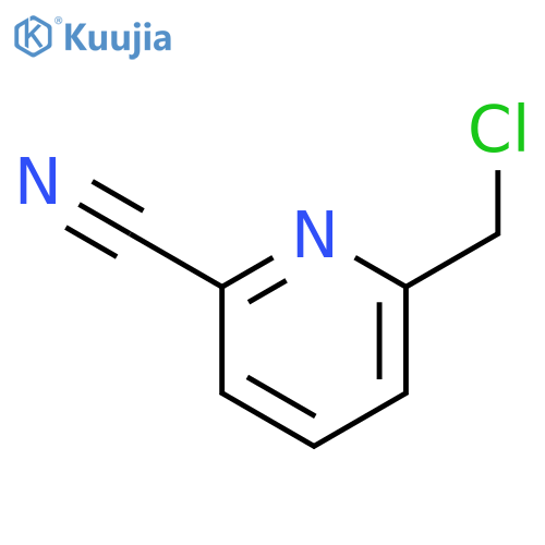 6-(Chloromethyl)-2-pyridinecarbonitrile structure