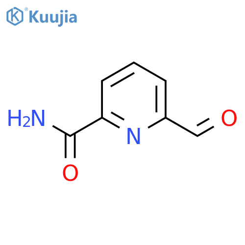 6-Formyl-2-Pyridinecarboxamide structure