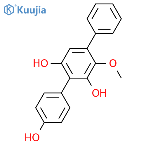 [1,1':4',1''-Terphenyl]-2',3',4'',5'-tetrol; 2'-Me ether structure