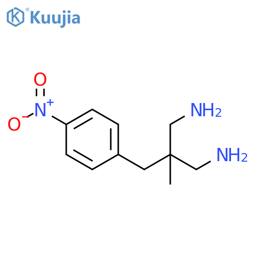 1,3-Propanediamine, 2-methyl-2-[(4-nitrophenyl)methyl]- structure