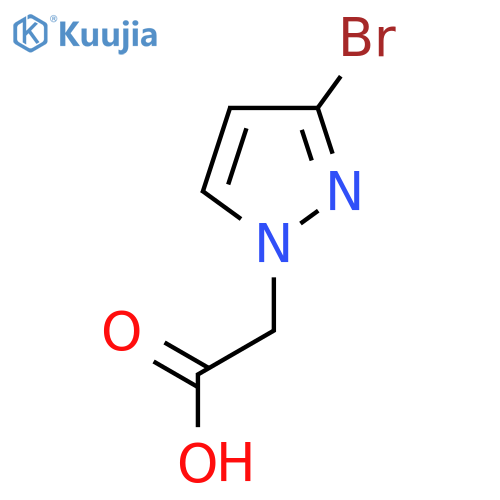 2-(3-Bromo-1H-pyrazol-1-yl)acetic acid structure
