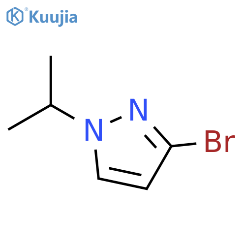 3-bromo-1-isopropyl-1{H}-pyrazole structure