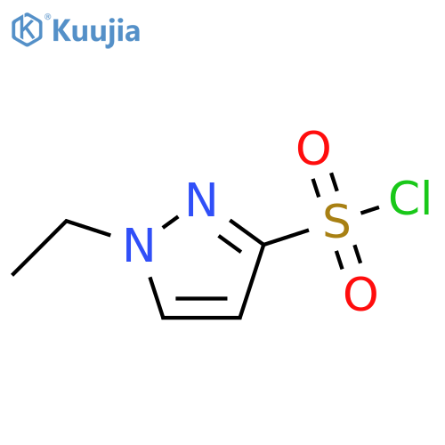 1-Ethyl-1H-pyrazole-3-sulfonyl chloride structure