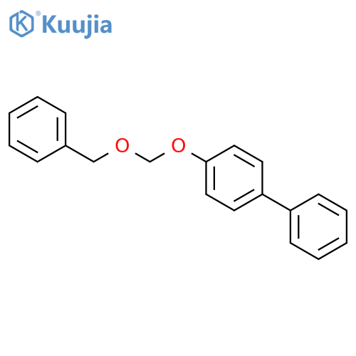 1,1'-Biphenyl, 4-[(phenylmethoxy)methoxy]- structure