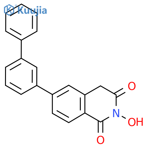 6-([1,1'-Biphenyl]-3-yl)-2-hydroxyisoquinoline-1,3(2H,4H)-dione structure