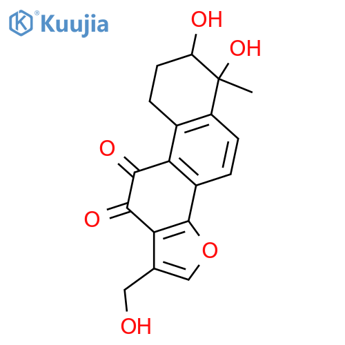 14,16-Epoxy-3,4,17-trihydroxy-19,20-dinor-5,7,9,13,15-abietapentaene-11,12-dione; (3β,4β)-form structure