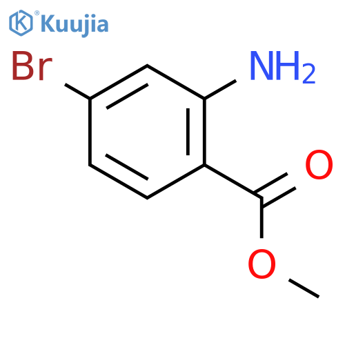 Methyl 2-amino-4-bromobenzoate structure