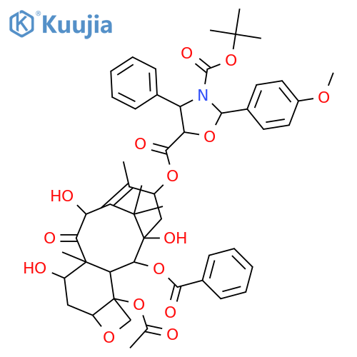 5-((2aR,4S,4aS,6R,9S,11S,12S,12aR,12bS)-12b-Acetoxy-12-(benzoyloxy)-4,6,11-trihydroxy-4a,8,13,13-tetramethyl-5-oxo-2a,3,4,4a,5,6,9,10,11,12,12a,12b-dodecahydro-1H-7,11-methanocyclodeca3,4benzo1,2-b structure
