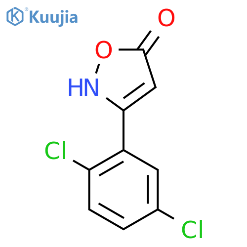 3-(2,5-Dichlorophenyl)-1,2-oxazol-5-ol structure