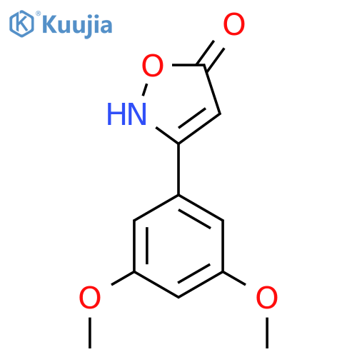 3-(3,5-Dimethoxyphenyl)-1,2-oxazol-5-ol structure