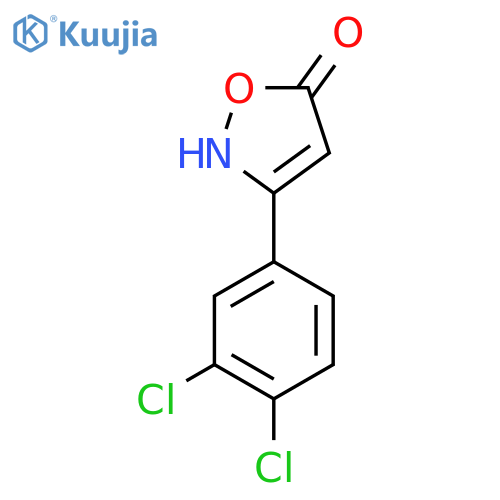3-(3,4-Dichlorophenyl)-1,2-oxazol-5-ol structure