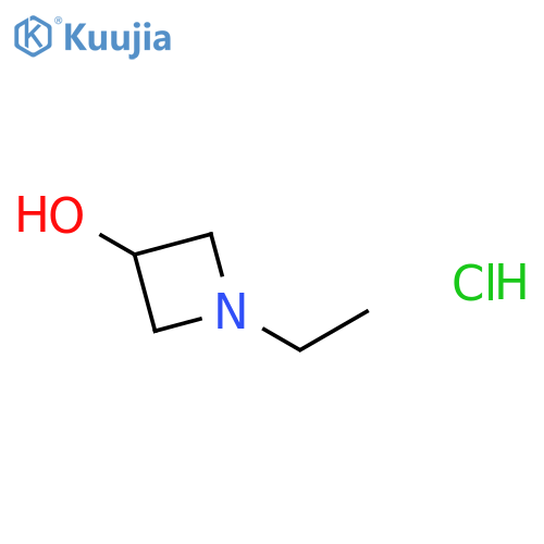 1-Ethylazetidin-3-ol hydrochloride structure