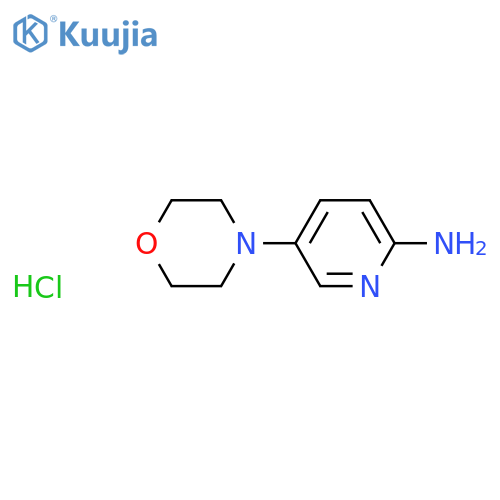 2-Amino-5-morpholinopyridine Hydrochloride structure