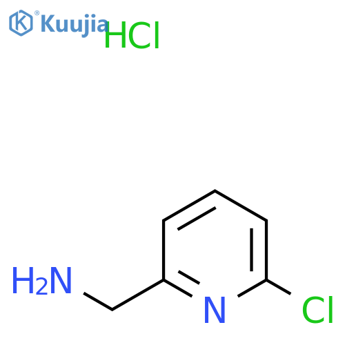 (6-Chloropyridin-2-yl)methanamine hydrochloride structure