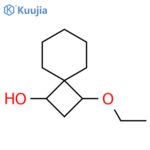 3-Ethoxyspiro[3.5]nonan-1-ol structure