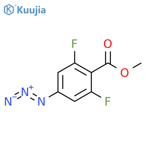 methyl 4-azido-2,6-difluorobenzoate structure