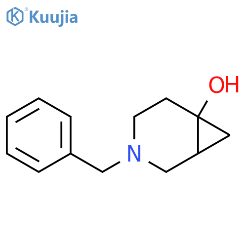 3-benzyl-3-azabicyclo[4.1.0]heptan-6-ol structure